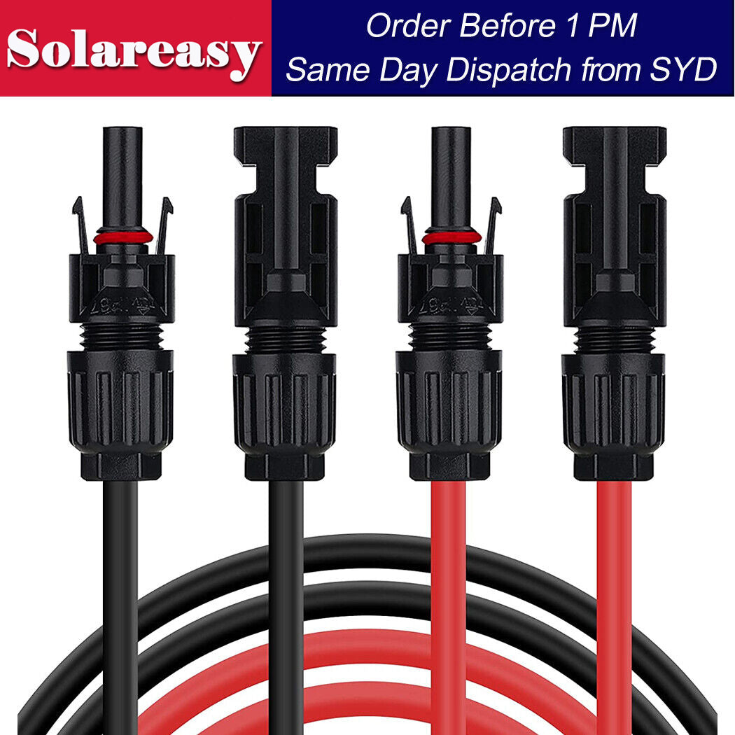 1/2/3/4/5/10m Solar Panel Extension Cable Wire Female and Male MC-4 Connector