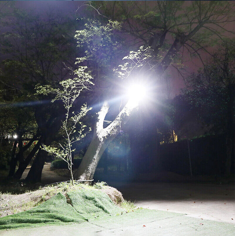 200W Ultra Bright Solar Flood Light – 400 LED,commercial-grade, Dusk-to-Dawn 12 hours with Remote Control