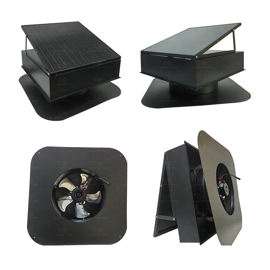 Solar Attic Roof Exhaust Fan – Ventilation Solution for Residential, Poultry Farms, Greenhouses & Warehouses