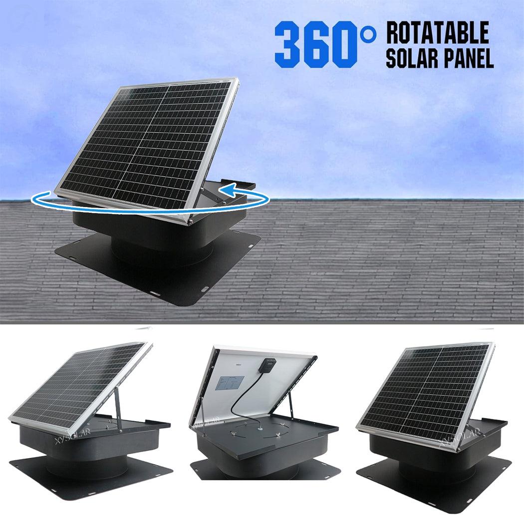 Solar Attic Roof Exhaust Fan – Ventilation Solution for Residential, Poultry Farms, Greenhouses & Warehouses