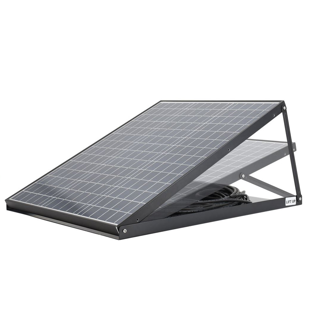 Easy-install solar panel for skylight system which is high-efficiency solar panel with durable frame and extended 15-meter cable—maximizes daylight capture for reliable indoor lighting.