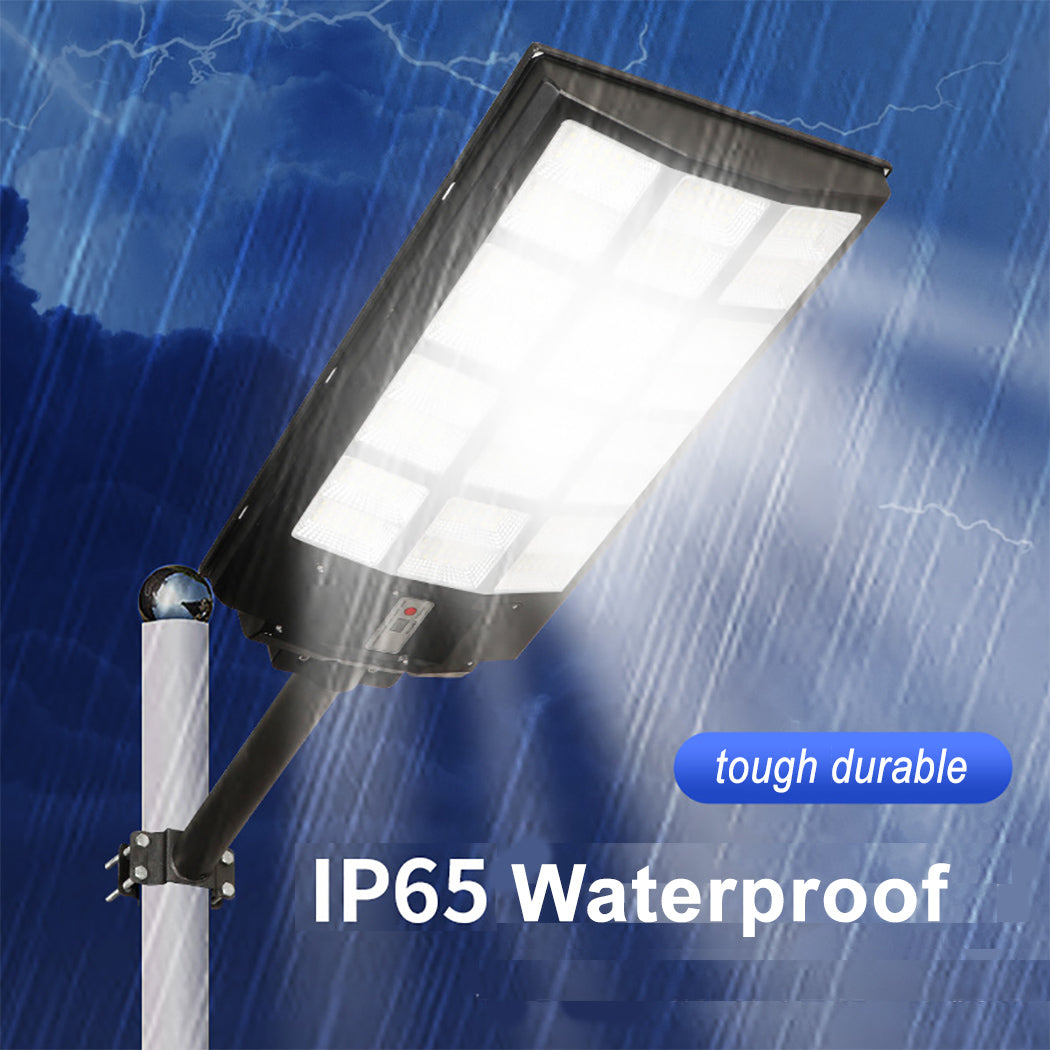 Super Bright 200/300/400W Solar Street Lights Motion Sensor Control Heavy Duty