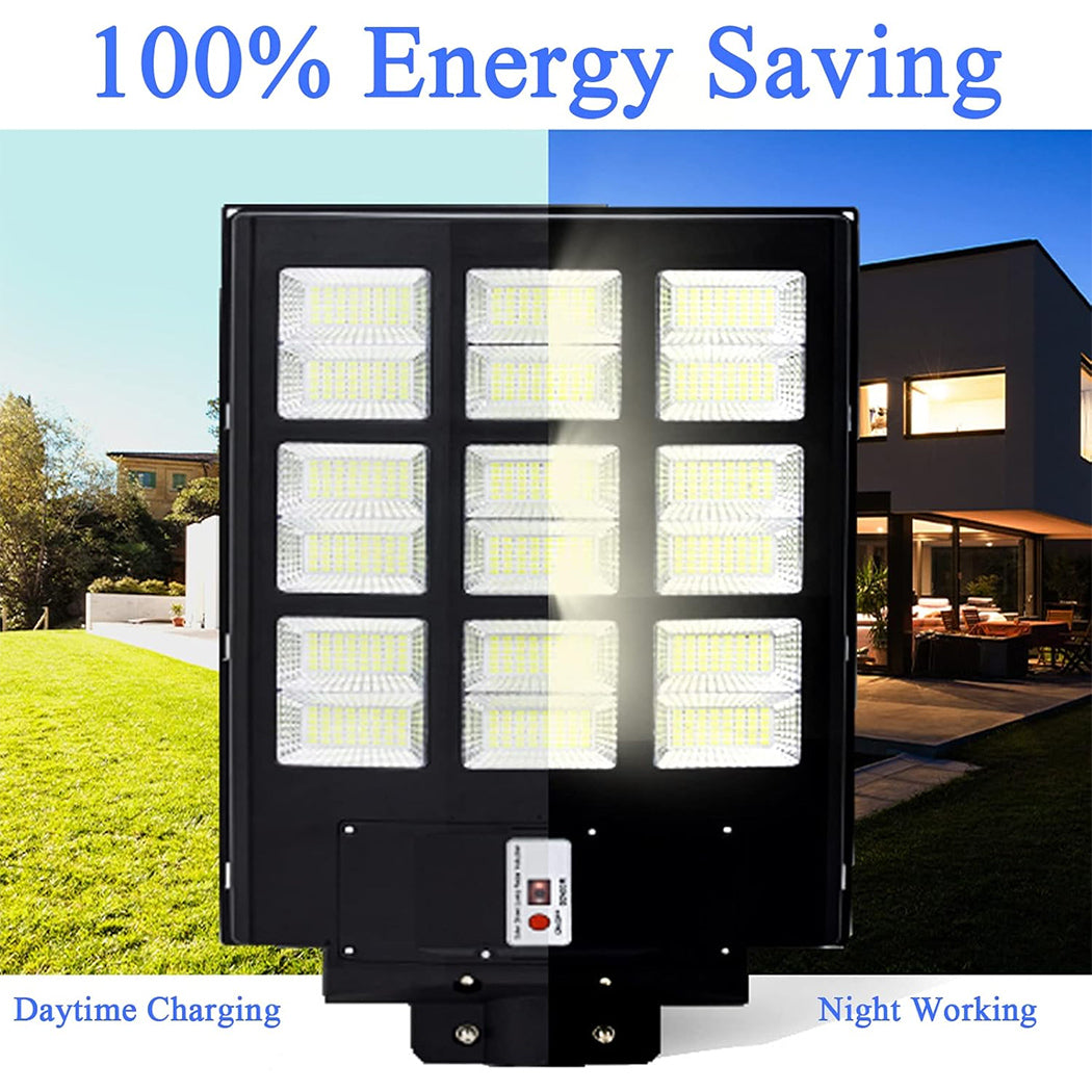 Super Bright 200/300/400W Solar Street Lights Motion Sensor Control Heavy Duty