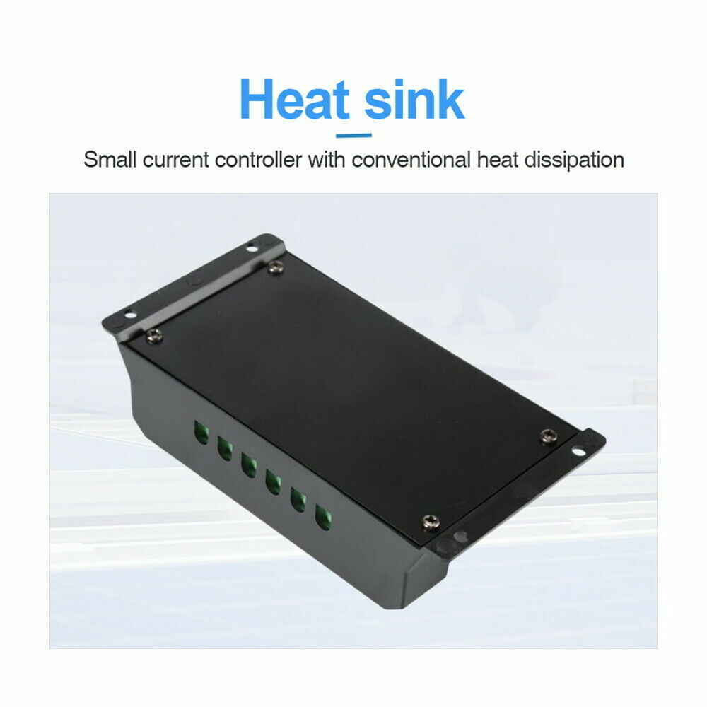 Solar Panel Charge Controller Regulator 12V/24V auto dual USB 30A/20 Battery PWM