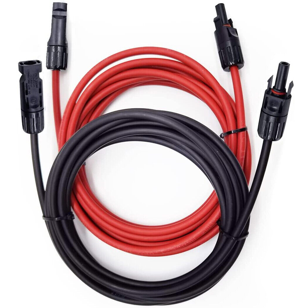 1/2/3/4/5/10m Solar Panel Extension Cable Wire Female and Male MC-4 Connector