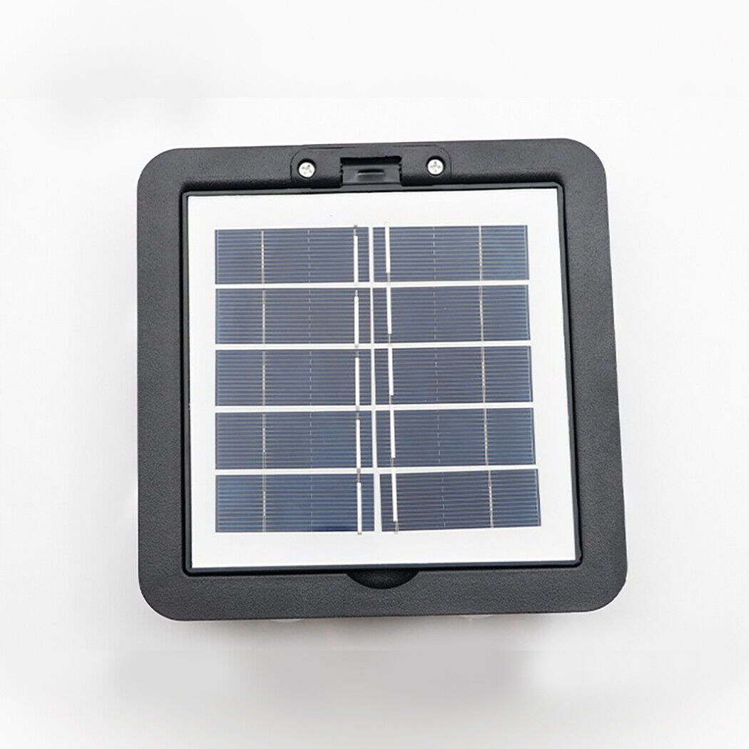 Solar Wall Lights 4 Direction Beam LED Decorative Outdoor Waterproof IP65 Wall