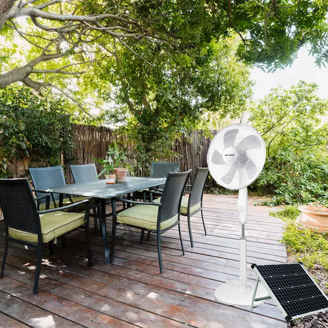 Solar Panel Powered Table Fan Solar Table Fan Outdoor Caravan Solar Fan