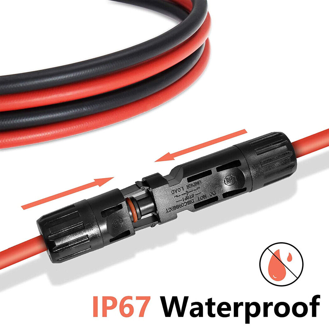 1/2/3/4/5/10m Solar Panel Extension Cable Wire Female and Male MC-4 Connector