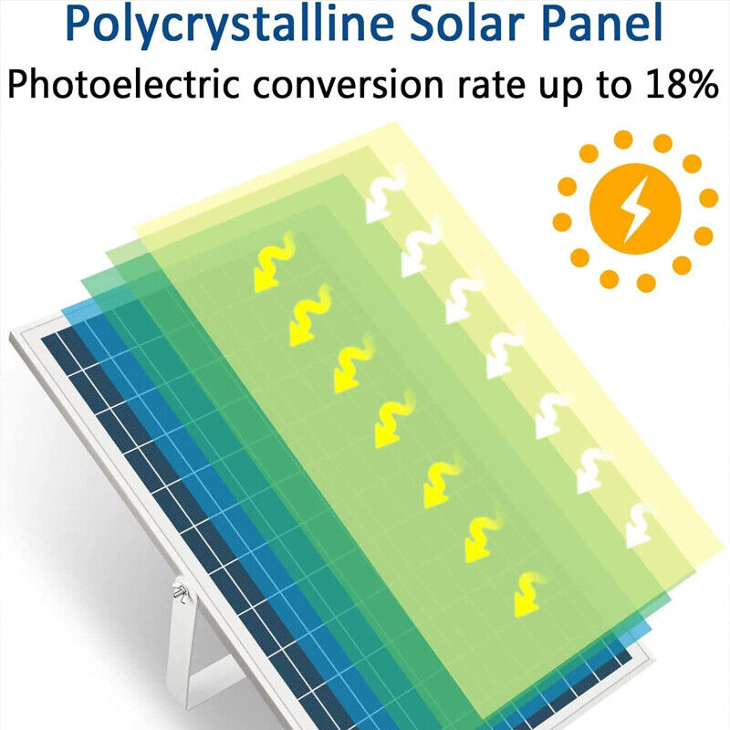 Red Blue Yellow or Green Coloured Solar Powered LED Strip Garden Light Large Panel Super Bright