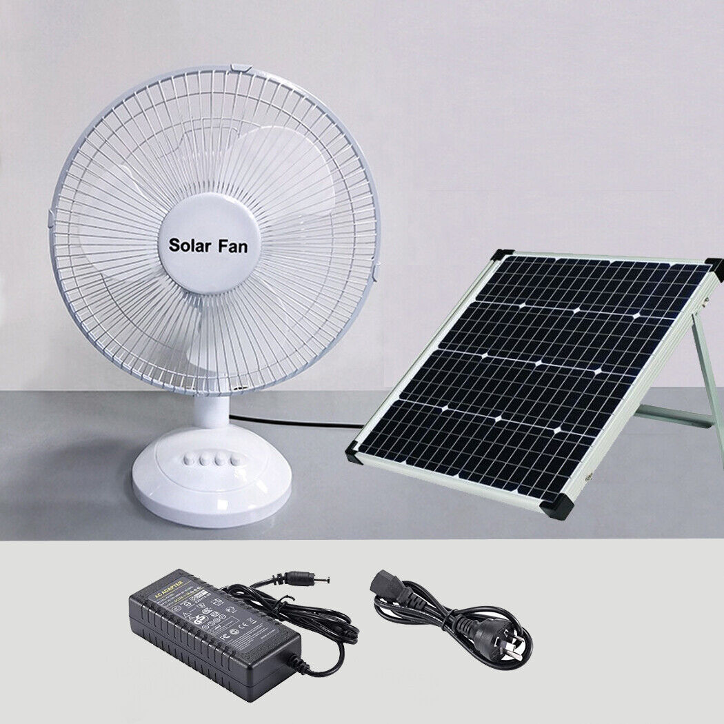 Solar Panel Powered Table Fan Solar Table Fan Outdoor Caravan Solar Fan