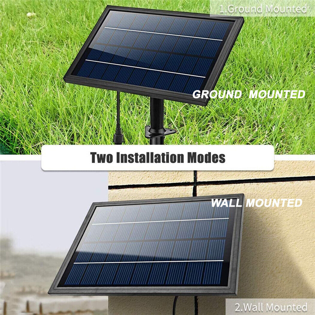 Solar Power Fountain 100cm Water Heigh Pond Pump Submersible Solar Water Pump 8W