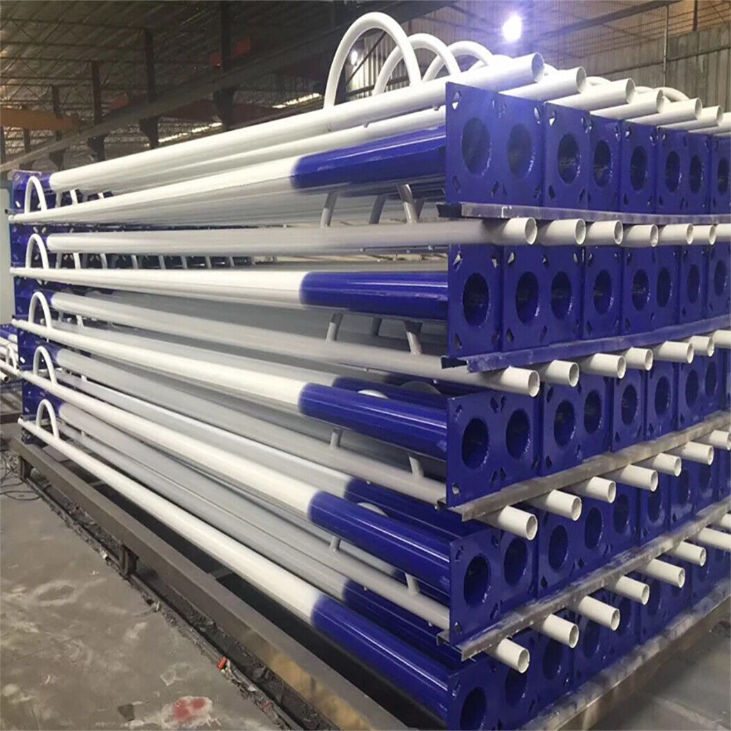 Galvanized Steel Solar Light Pole – Split Assembly Design 3m 4m 5m for Camera Light