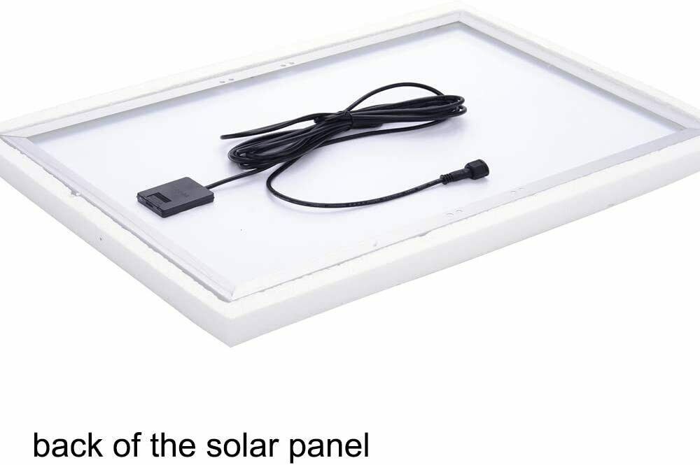Red Blue Yellow or Green Coloured Solar Powered LED Strip Garden Light Large Panel Super Bright