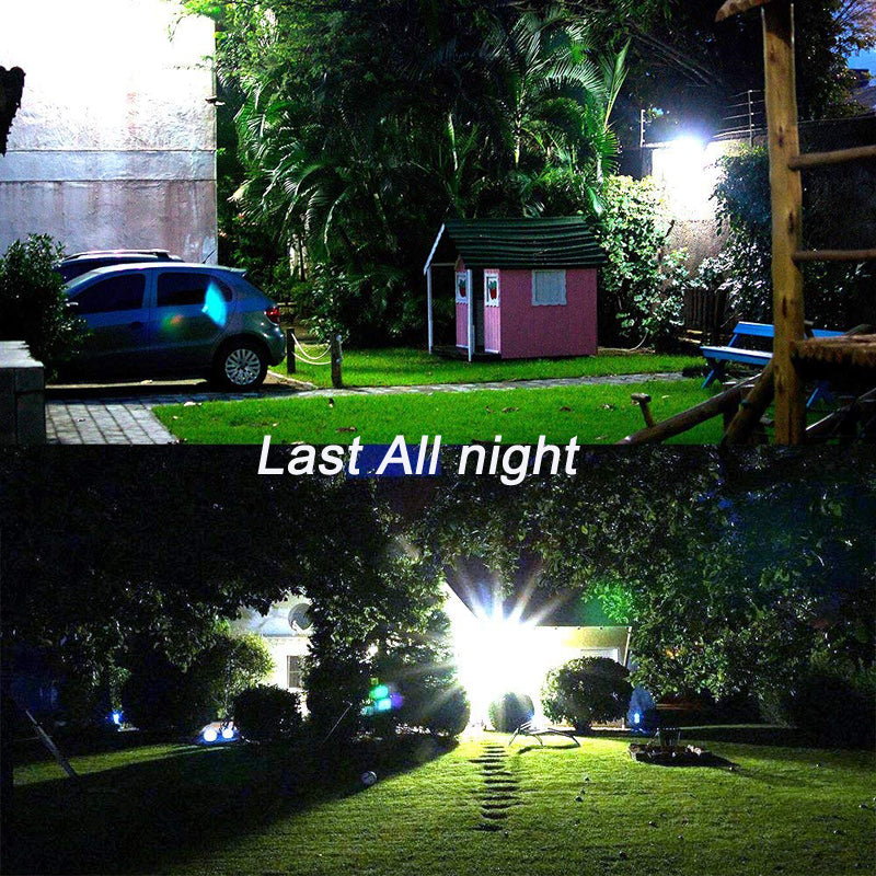 60W LED Solar Flood Lights Premium-Grade Outdoor Back Yard Garden Path 7670 lumens 88