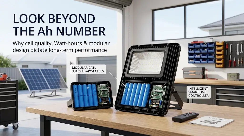 P-05 How Long Does a Solar Flood Light Battery Last?