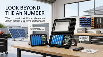 P-05 How Long Does a Solar Flood Light Battery Last?