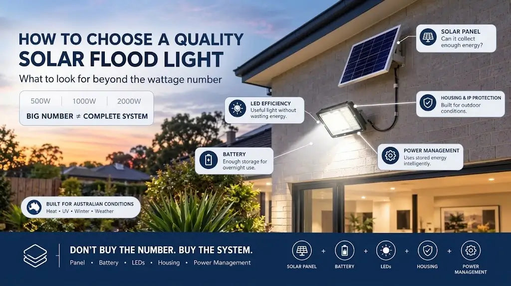  How to Choose a Quality Solar Flood Light