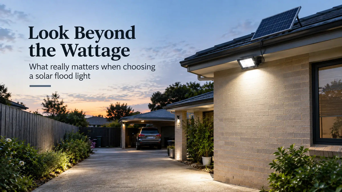 P-03 How to choose a good solar flood light