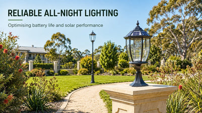 Reliable All-Night Lighting Optimising battery life and solar performanc