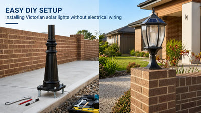 Victorian Solar Lights Installation Guide