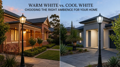 Warm white vs cool white victorian lights
