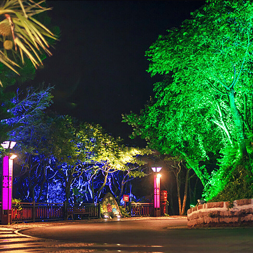 Solar Powered Colour Flooding Light