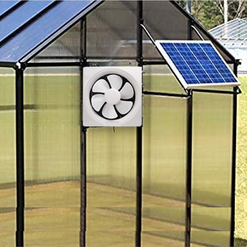 Solar Powered Ventilation Fan Extractor Solar Exhaust Fan  Caravan Wall Mounted Kitchen