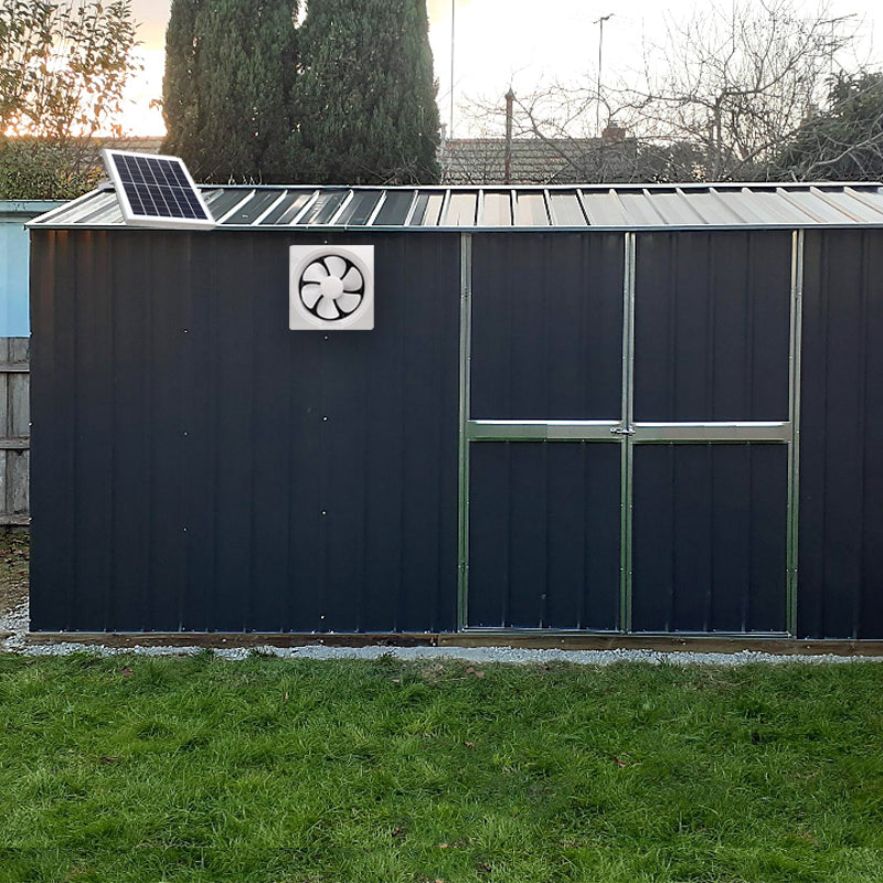 Solar Powered Ventilation Fan Extractor Solar Exhaust Fan  Caravan Wall Mounted Kitchen