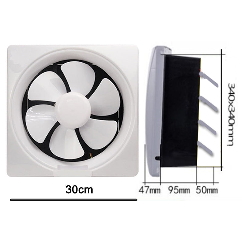 Solar Powered Ventilation Fan Extractor Solar Exhaust Fan  Caravan Wall Mounted Kitchen