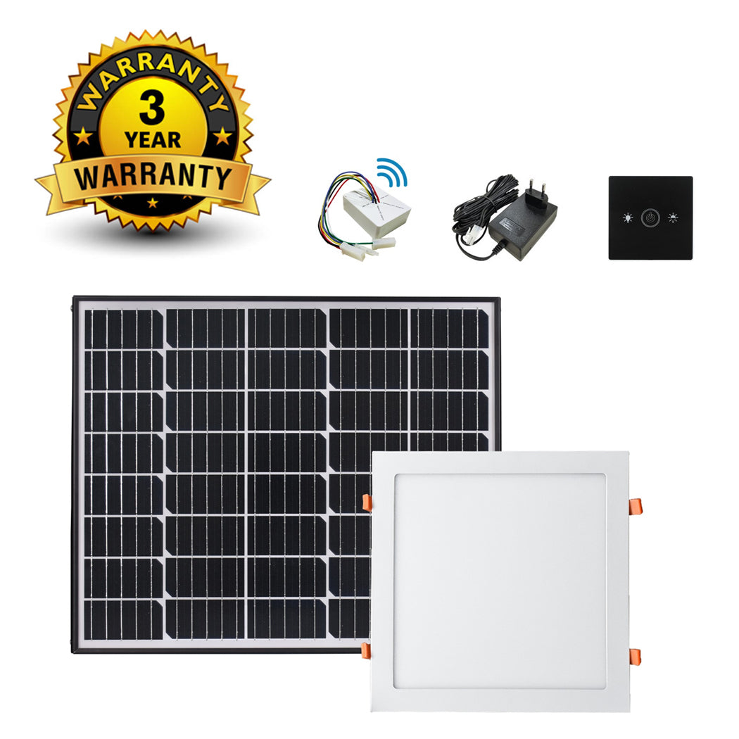 40W Solar Skylight with AC Adapater Flush mount  Ceiling Skylight DIY  Smart Daylighting  Skylight Alternative
