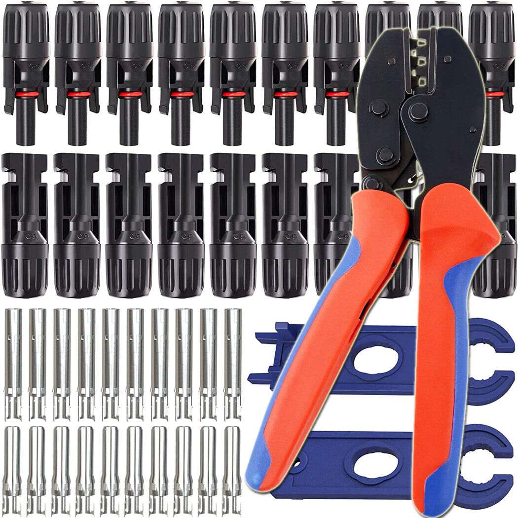 Solar Panel Connector Wire Crimper Solar Plier Dual Spanners Male Female Plug