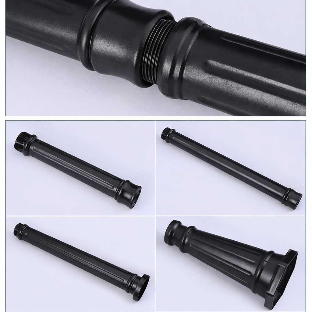 Victorian Dual-Head Solar Street Light – Classic Black Vintage Lamp Post Glass