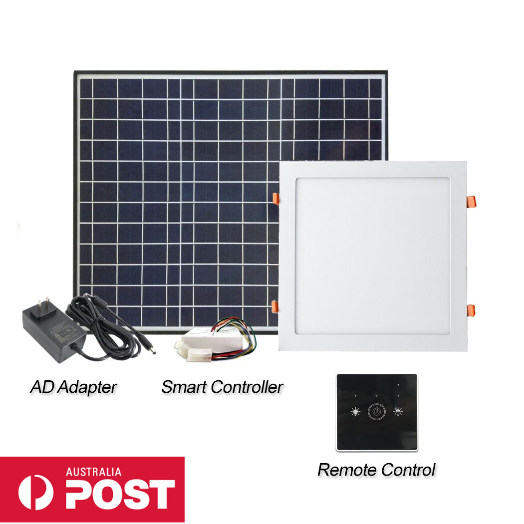 40W Solar Skylight with AC Adapater Flush mount  Ceiling Skylight DIY  Smart Daylighting  Skylight Alternative
