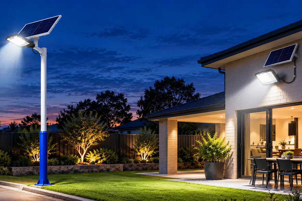 The Ultimate Guide to Solar Flood Lights & Street Lights