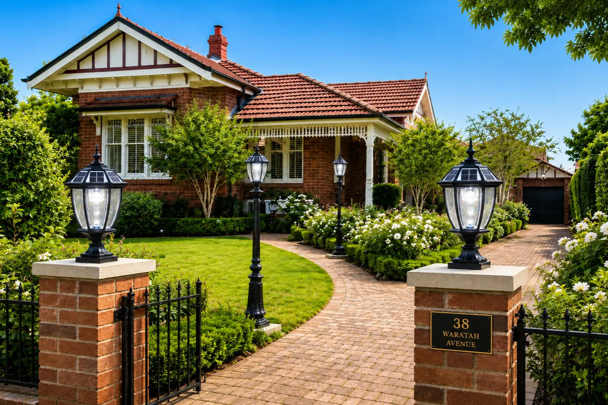 The Complete Guide to Victorian Solar Pillar & Post Lights in Australia